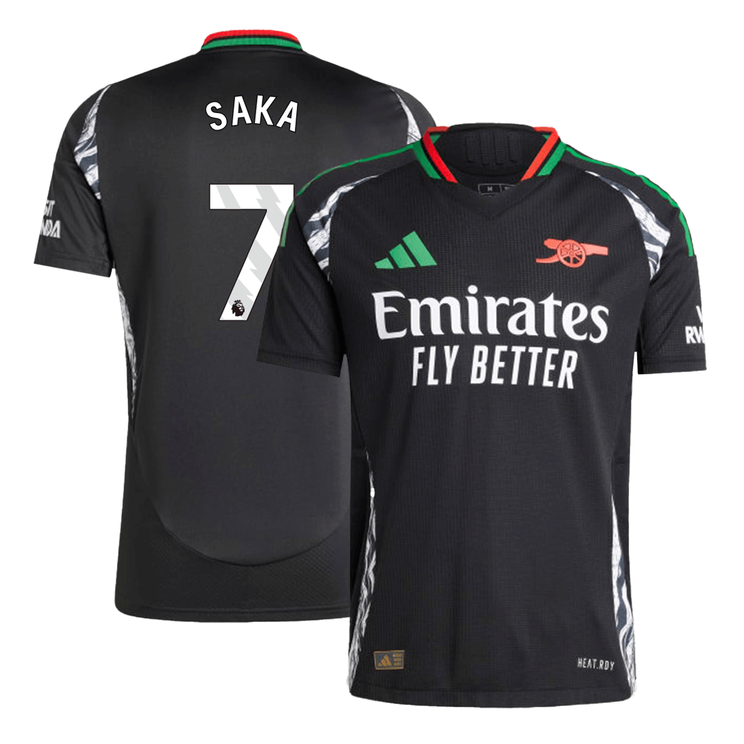 SAKA #7 Arsenal Away Authentic Soccer Jersey 2024/25