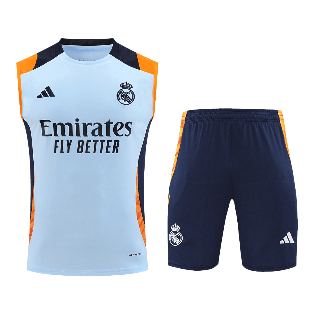 Real Madrid Pre-Match Tracksuit 2024/25 Blue
