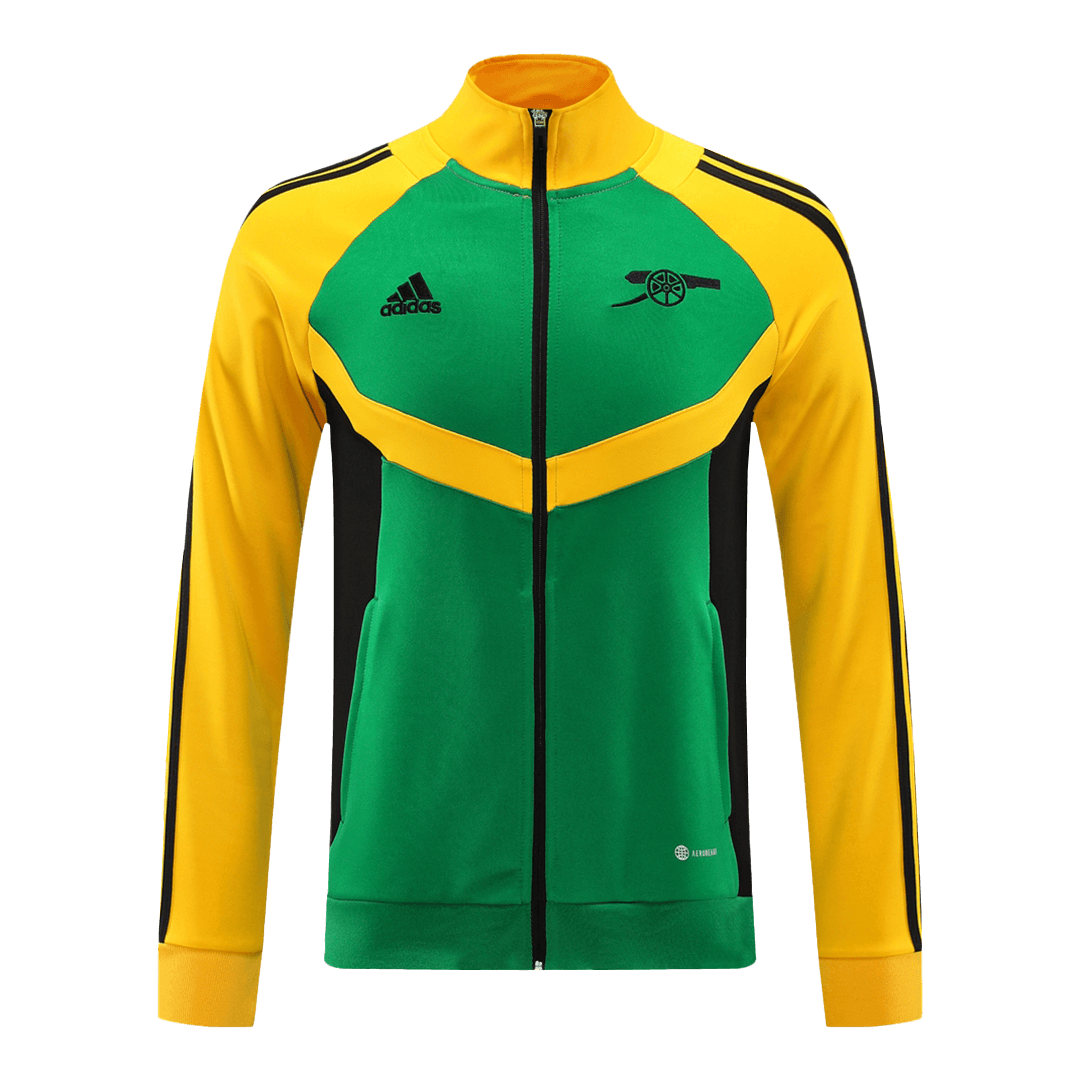 Arsenal Track Jacket 2024/25 - Green&Yellow