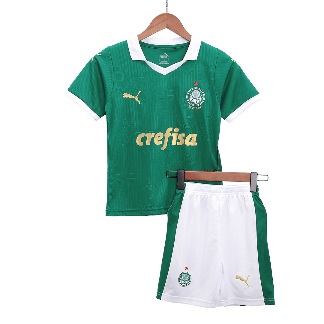 SE Palmeiras Home Kids Soccer Jerseys Kit 2024/25