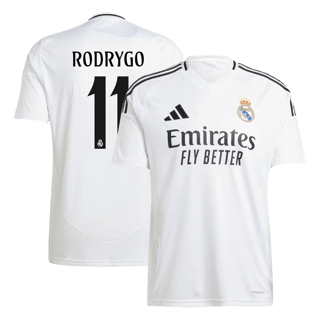 RODRYGO #11 Real Madrid Home Soccer Jersey 2024/25