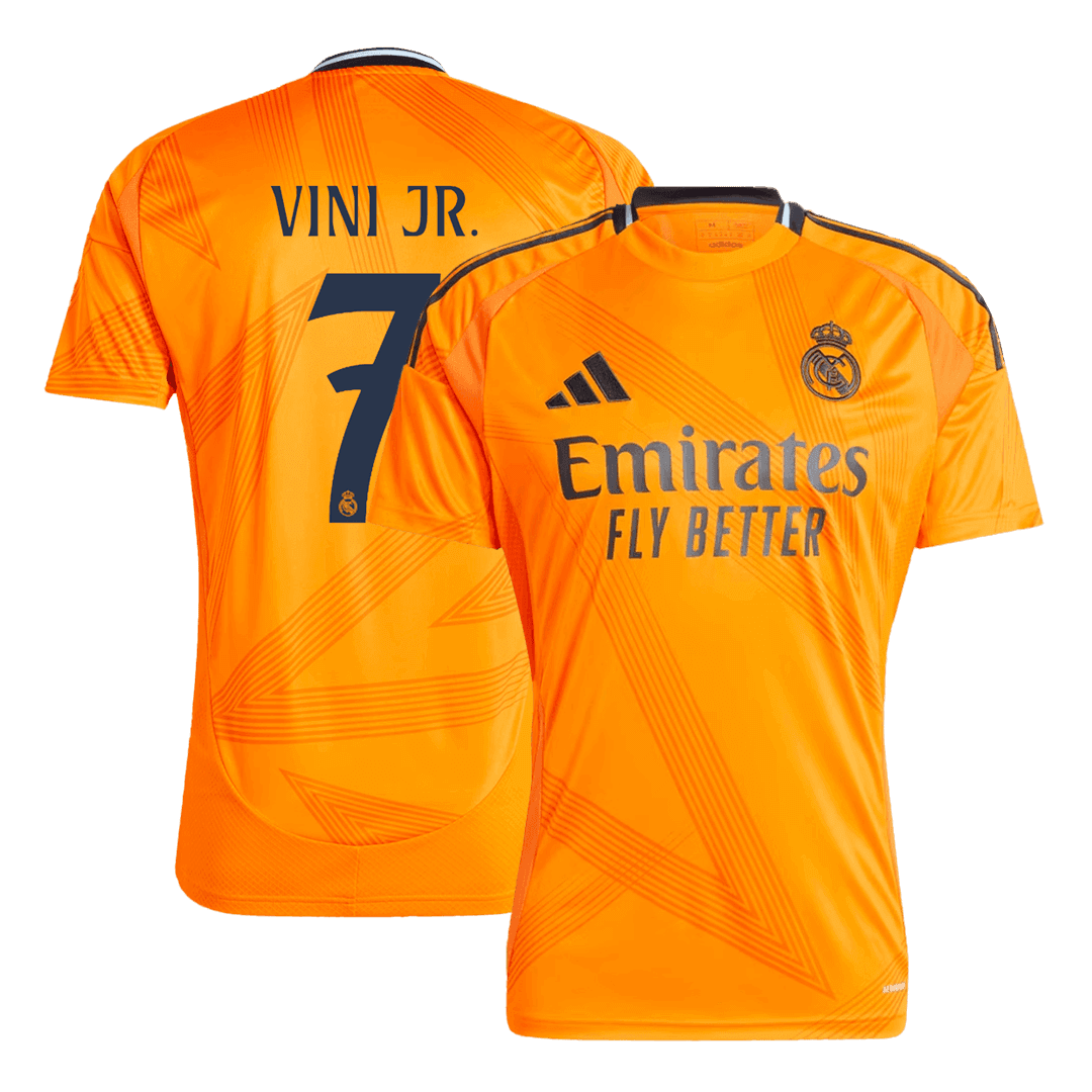 VINI JR. #7 Real Madrid Away Soccer Jersey 2024/25