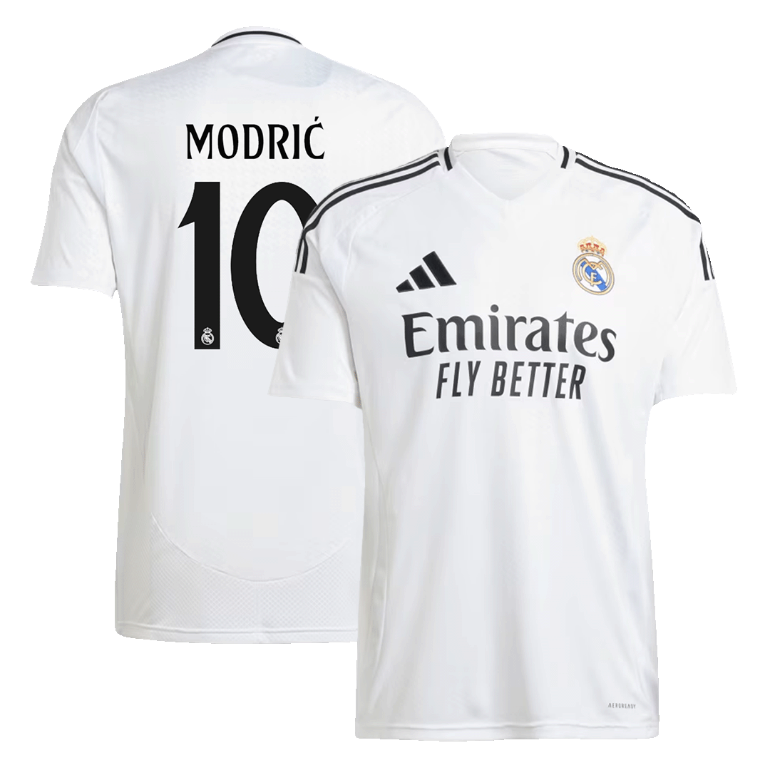 MODRI #10 Real Madrid Home Soccer Jersey 2024/25