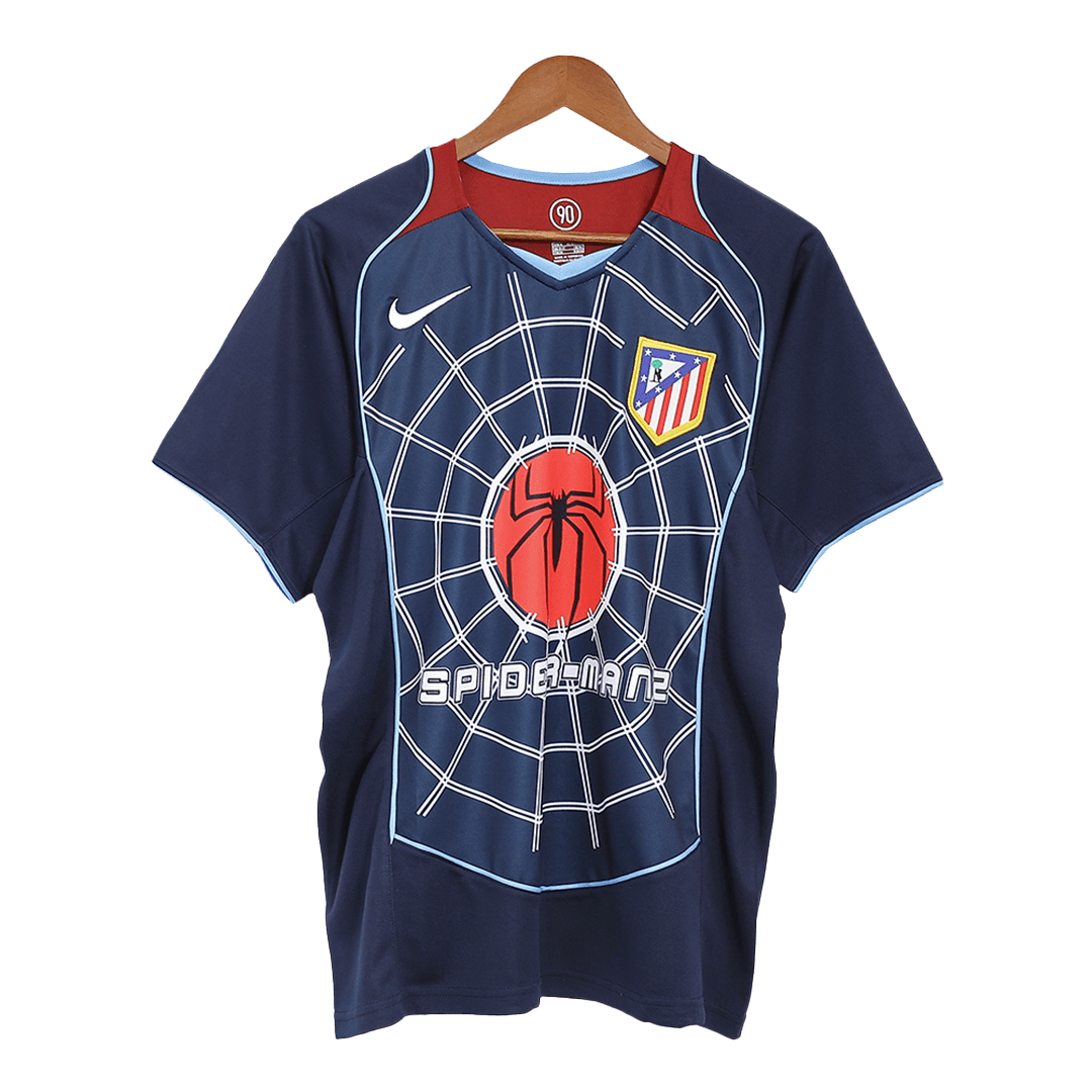 Vintage Soccer Jersey Atletico Madrid Away 2004/05