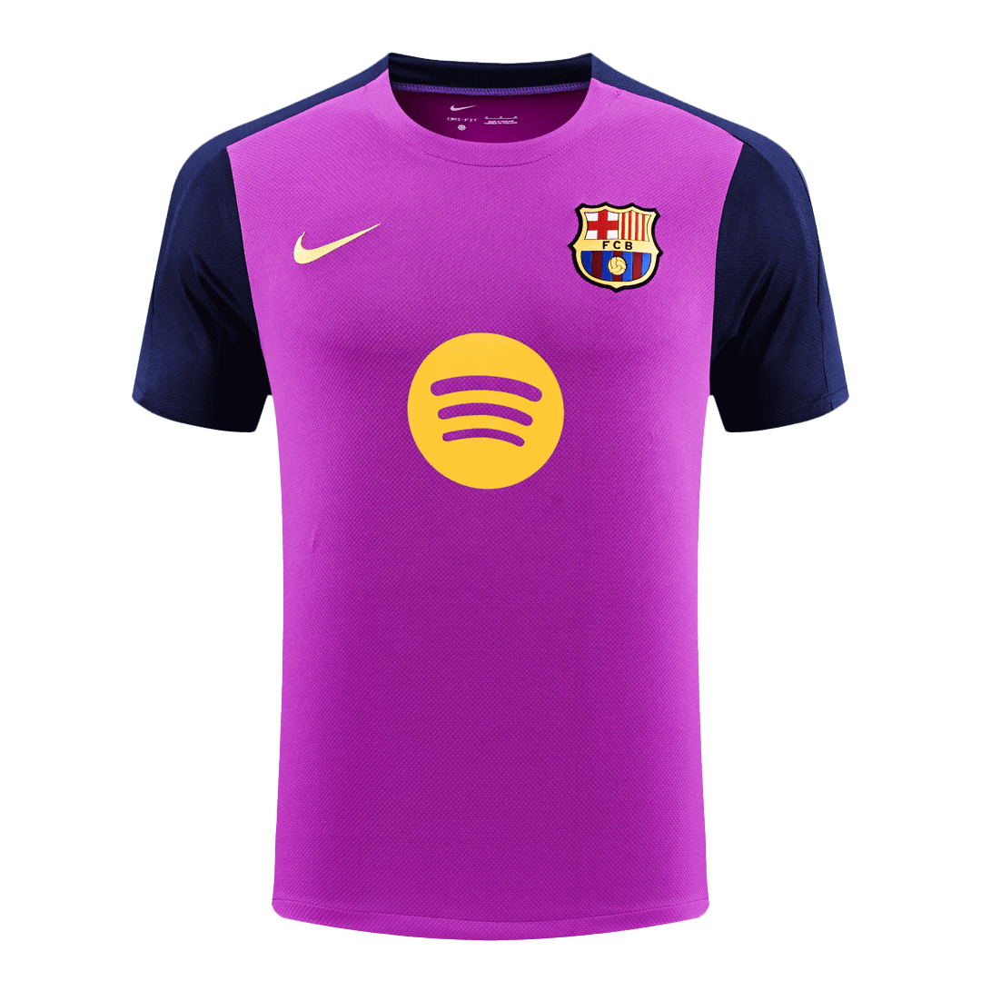 Barcelona Pre-Match Soccer Jersey 2025/26 Purple