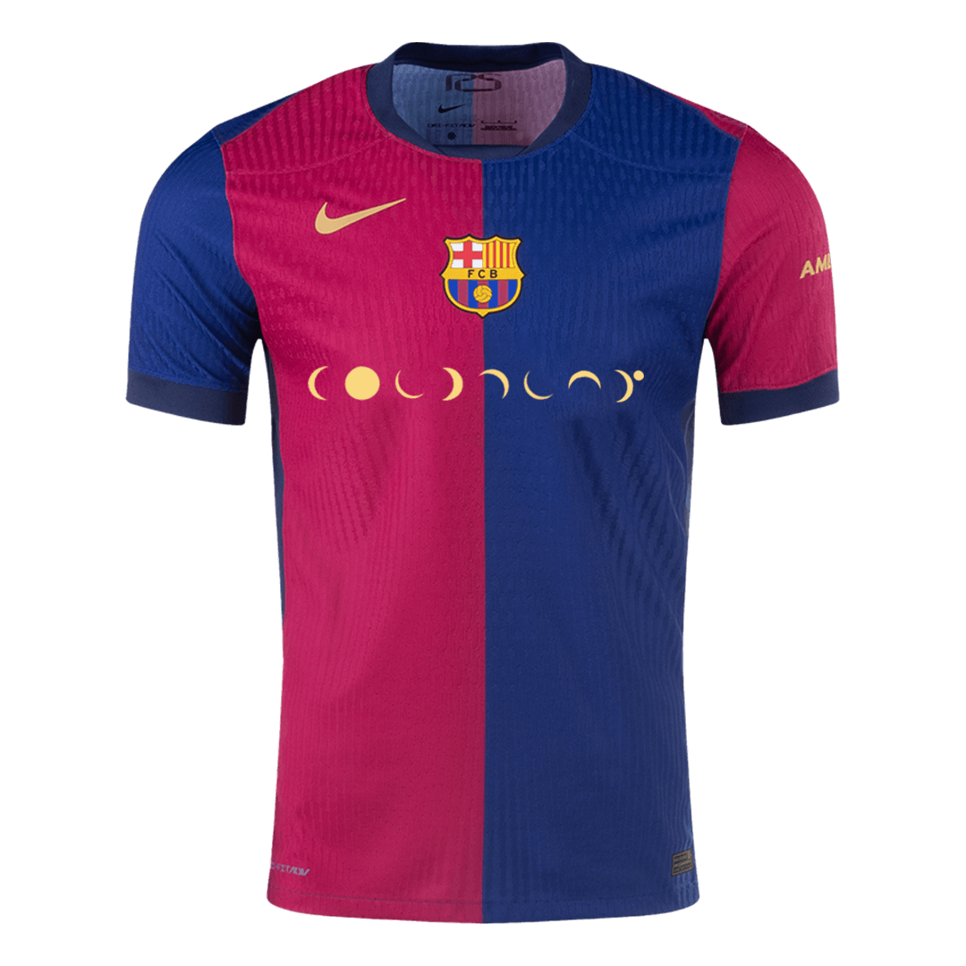 Barcelona Home Authentic Soccer Jersey 2024/25 - COLDPLAY