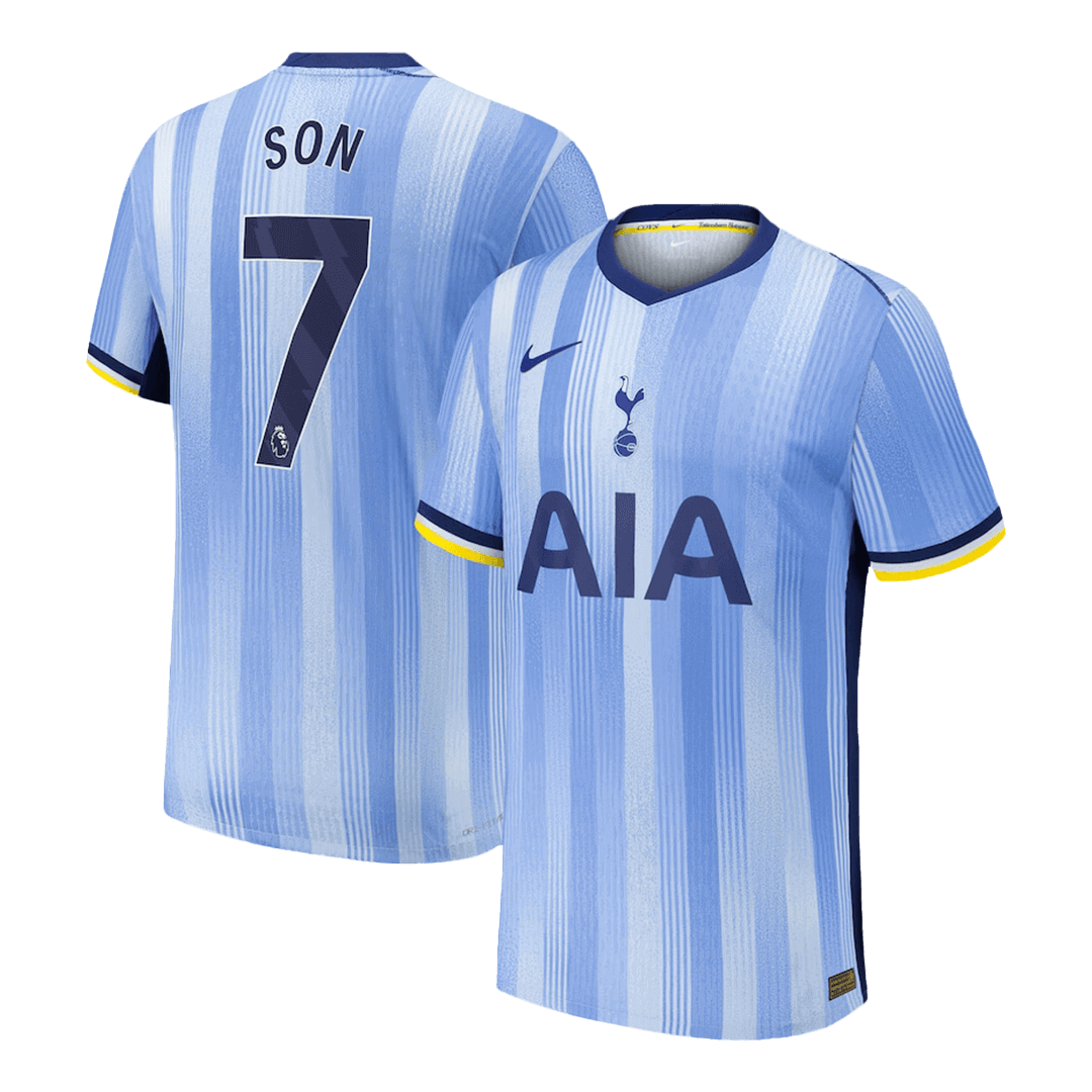 SON #7 Tottenham Hotspur Away Authentic Soccer Jersey 2024/25