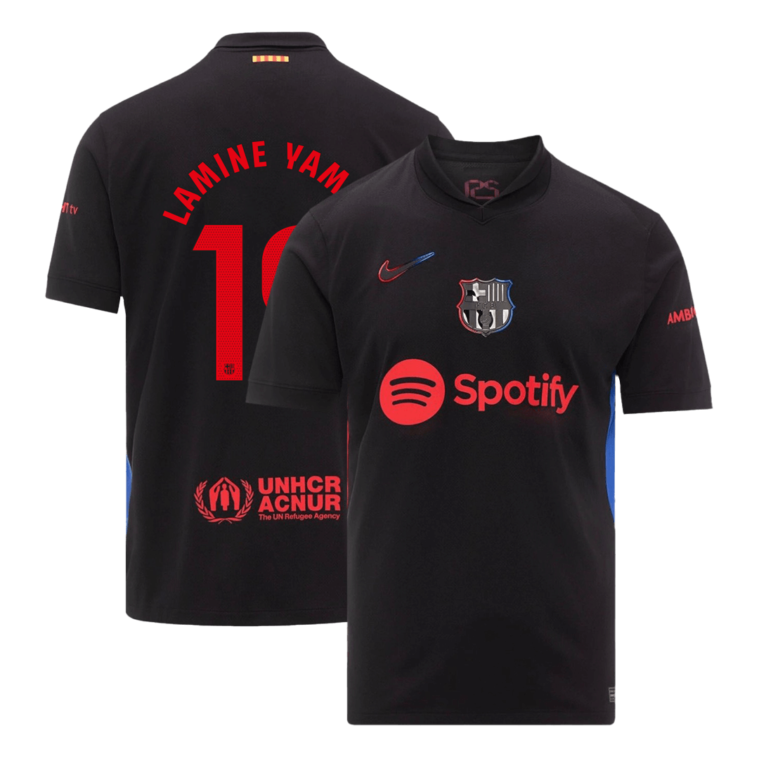 LAMINE YAMAL #19 Barcelona Away Soccer Jersey 2024/25